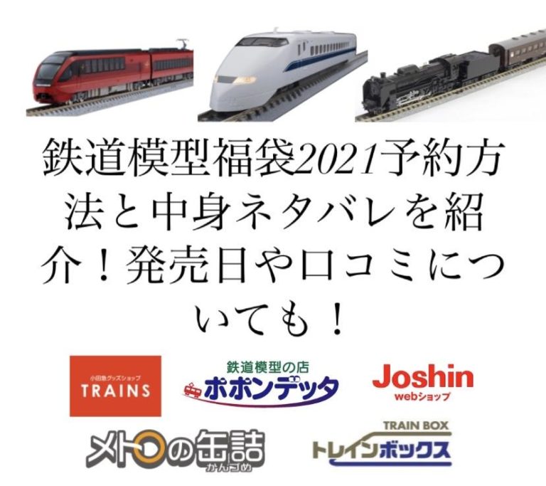鉄道模型福袋2022のtop画像